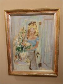 Beautiful pastel chalk art