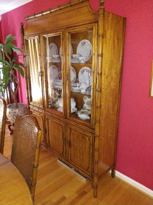 Another view of china cabinet