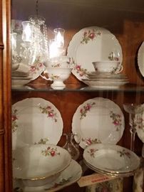 Beautiful vintage china gold rim with roses