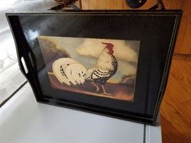 Rooster tray table