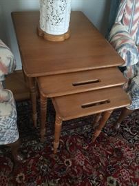 Nesting tables