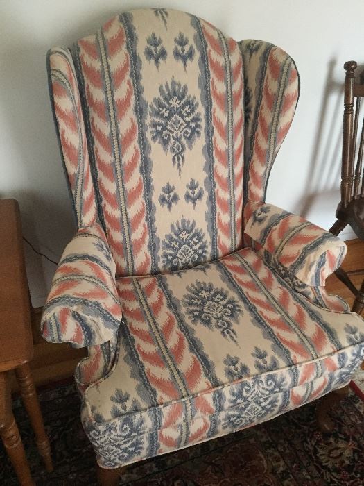 Wing back chair #2