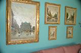 Antonio di Vity (1901-1993) framed oils collection