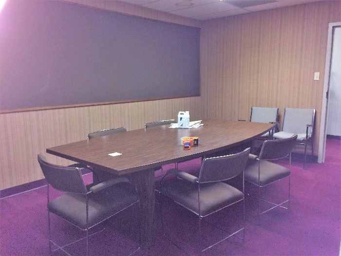 conference table and chairs   call Justus for more information on these items 