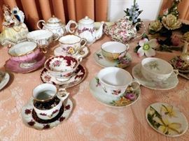 Tea Cups and Saucers