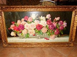 Rose Framed Art