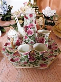 Rose Tea/Coffee Set