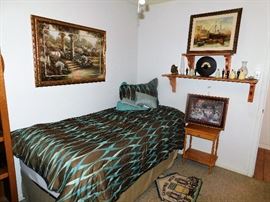 Twin Bed with Bed Set