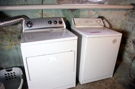 Older Whirlpool Washer & Dryer
