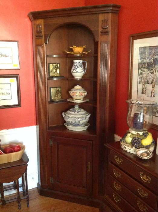 Vintage Corner Cabinet $ 320.00