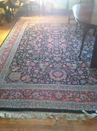 Pakastani Kashan area rug 100% wool - 9' x 12'  $ 2,500.00 (will NOT reduce during sale) - reserve price established - make offers.