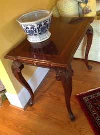 Accent Table (slide out serving drawer) $ 80.00