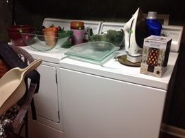 Washer and Dryer NOT for sale.