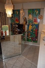 HANGING SHELL CHANDELIER AND SHELL LIGHT