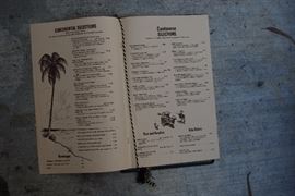 DON THE BEACHCOMBER MENUS