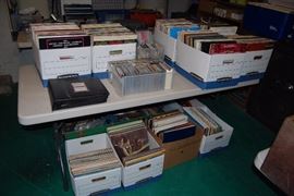 VINYL RECORDS - 45s & LPS - CDs
