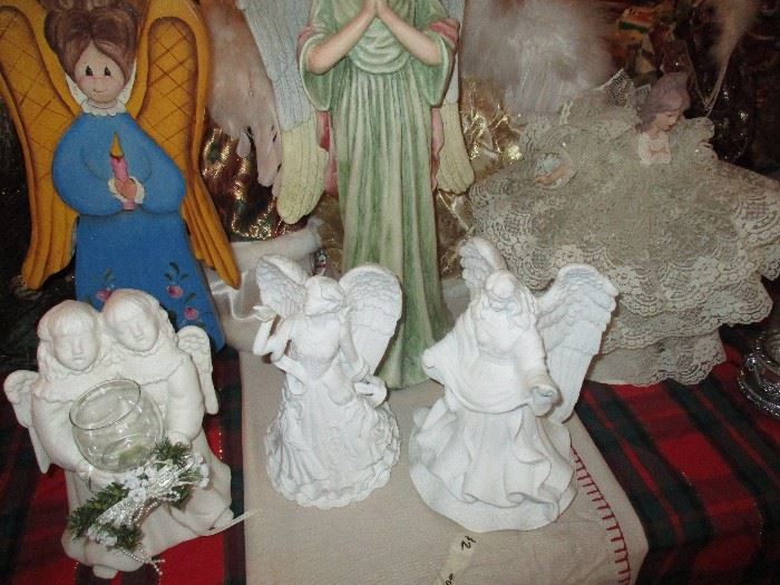 Nice collection of angels, with still more we will show