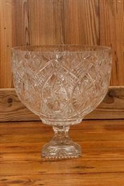 Avitra Crystal Punch Bowl  225.00