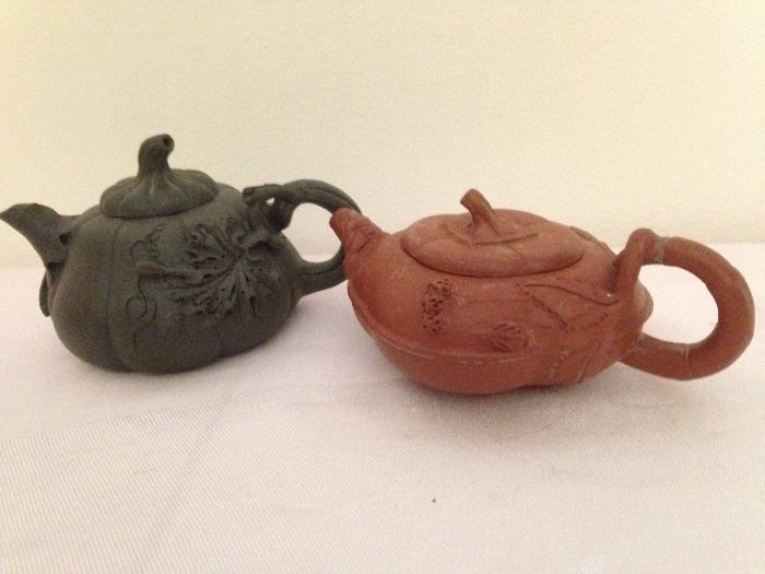 Chinese Earthenware Tea Pots:  24.00 ea