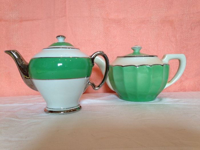 McCormick Tea Pot:  45.00  FraunFelter Tea Pot:  45.00