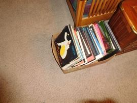 large collection of classical records