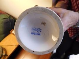 bottom of antique vase