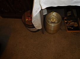 fallstaff tapper and budweiser large can