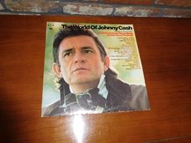 Johnny Cash two record set