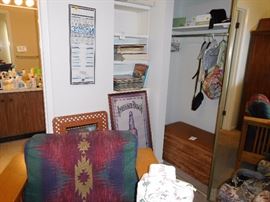 easy listening records in master bedroom storage piece southwest chair