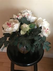 Silk floral arrangement
