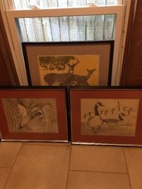 3 Charles Beckendroff prints