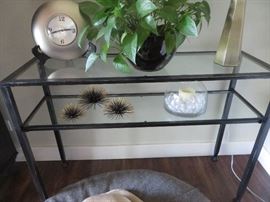 Iron & glass Tanner Table