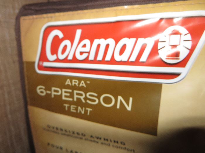 Coleman 6 person tent