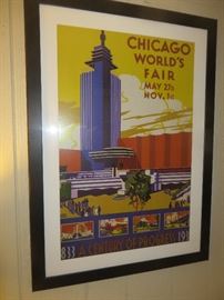 Chicago Worlds Fair Framed Print