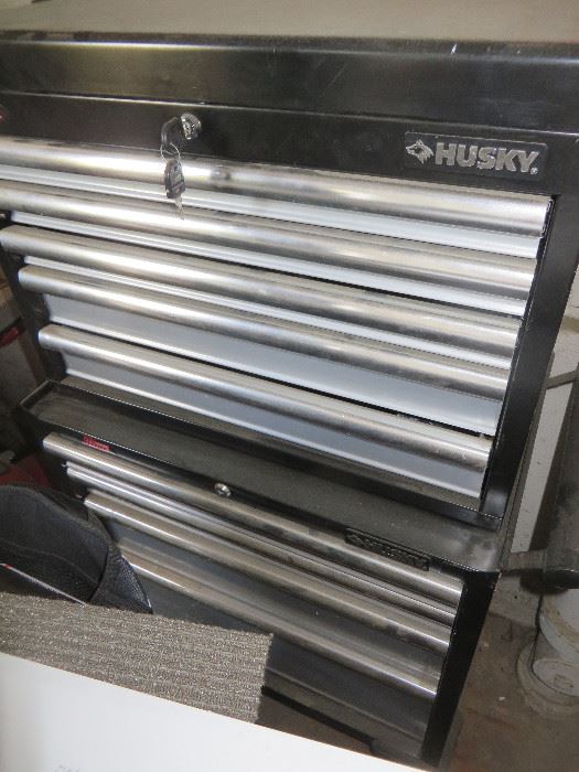 2 piece Husky tool chest