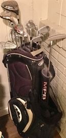 Cleveland extra long golf clubs, Ping putter nice extra long driver & 5 wood