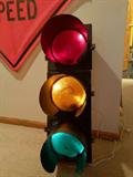 Authentic Traffic Light purported to be from Hall Street circa 1967