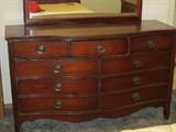 Impress your Mother-In -Law with your knowledge of fine furniture with Sheraton Dresser and Mirror.