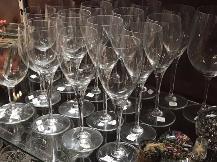 Baccarat  wine glasses