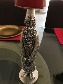 Santa Candle Sticks