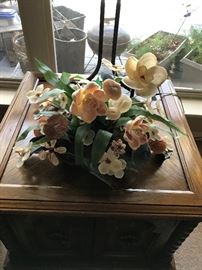 Floral Arrangement made of Sea Shells