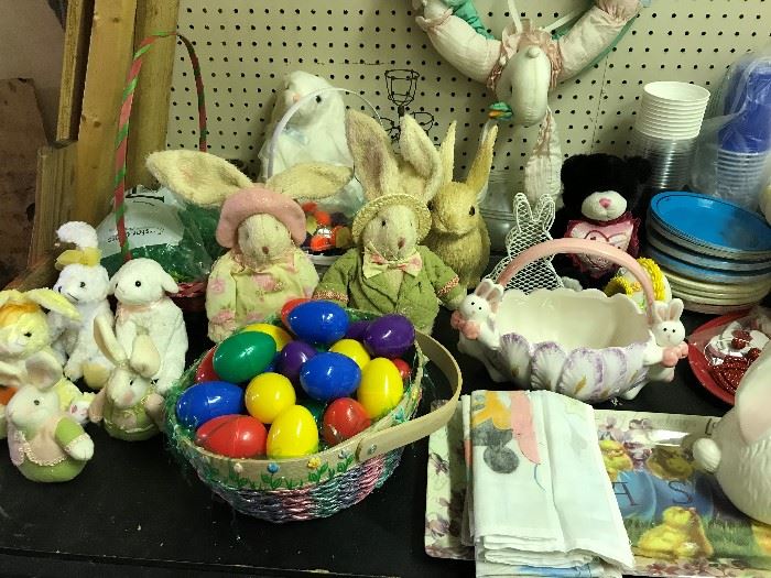 Lots of Easter Decor