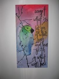 Original oil painting. A great Christmas gift.