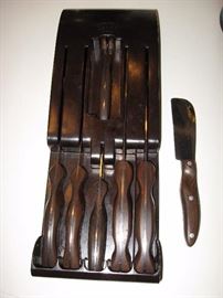 Vintage Cutco knife set
