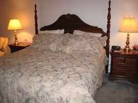 Sumter cabinet co. king bedroom suite