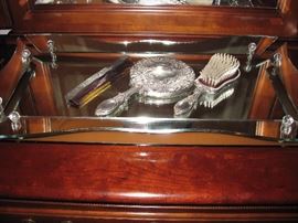 Art Deco mirror tray