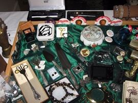 Vintage N Y P D lapel pins, Special agent pins, D B pins and more.