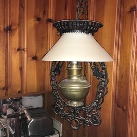 Victorian hanging lamp