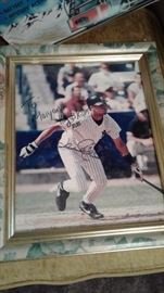 Derek Jeter signed photo