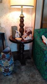 Pottery and bakelite checkers